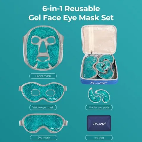 Set 6-en-1 — Coffret Visage &amp; Yeux